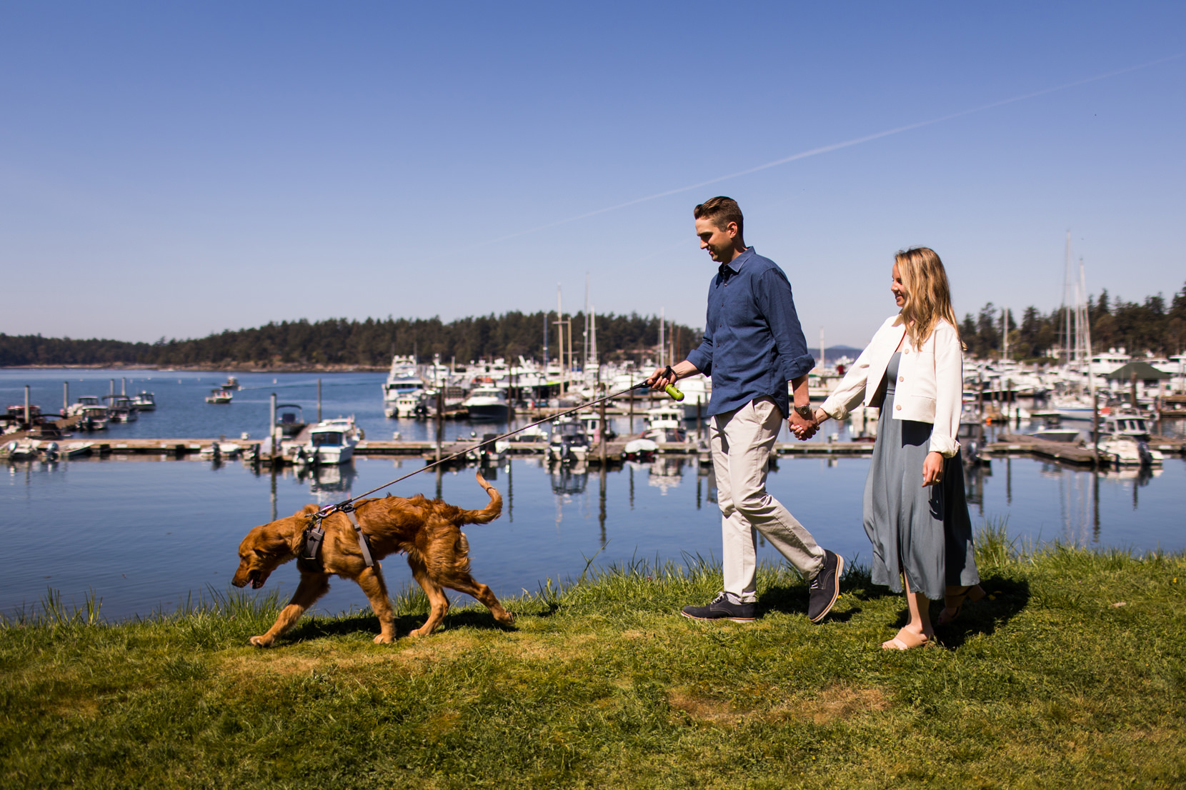 San Juan Island Engagement Photos